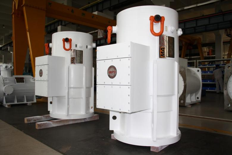 一、產(chǎn)品概述本系列電機(jī)機(jī)座號(hào)H355～630，電機(jī)采用鋼板焊接筒形結(jié)構(gòu)，重量輕、剛性好、外形美觀。冷卻方式分為水冷和風(fēng)冷